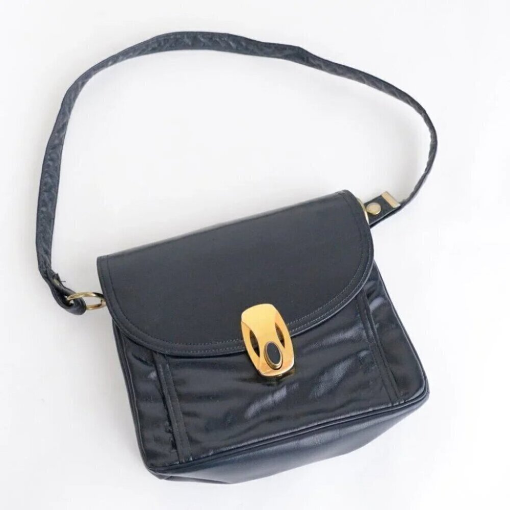 Late 50s/ Early  60s Empress Patent Leather Handbag